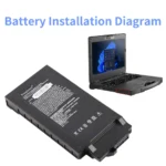 Batería para Portátil BP-S410-Main-32/2040S Semirrobusto Getac S410 (441876800002) - Imagen 3